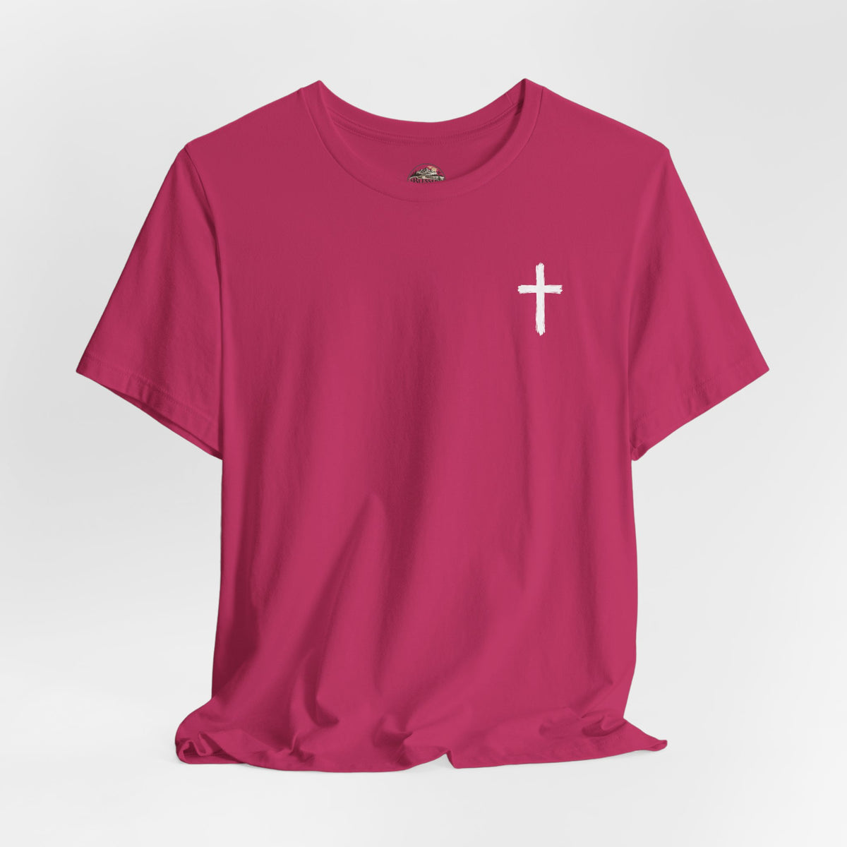 Faith Cross T-Shirt — "When You Can't See the Way, Trust the One Who Is the Way" Christian Tee