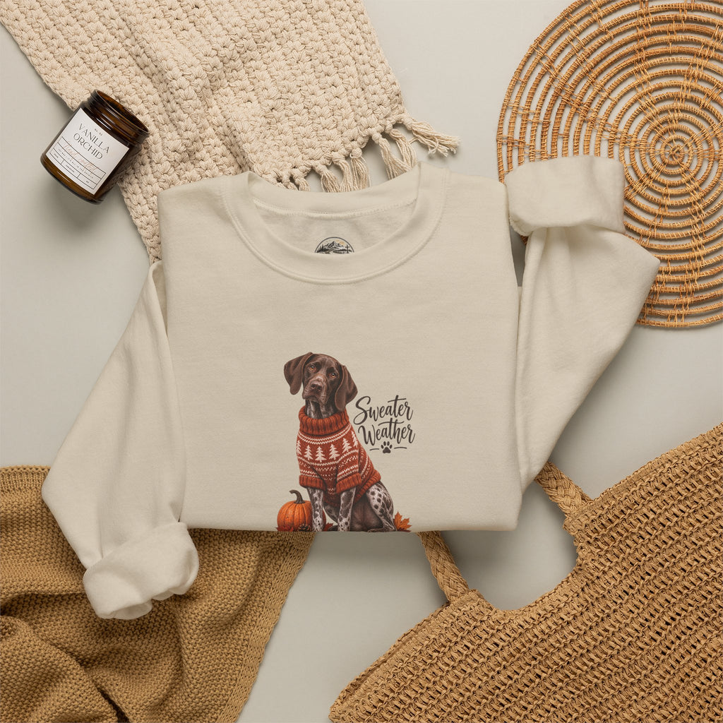 'Sweater Weather' Dog Crewneck