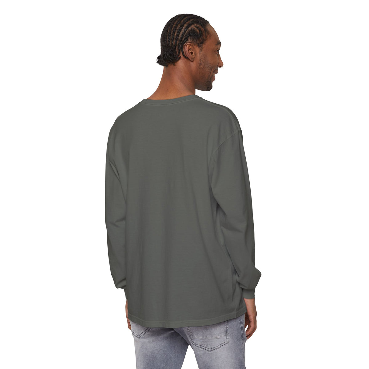 By His Grace Long Sleeve Shirt — Christian Faith Tee with Cross