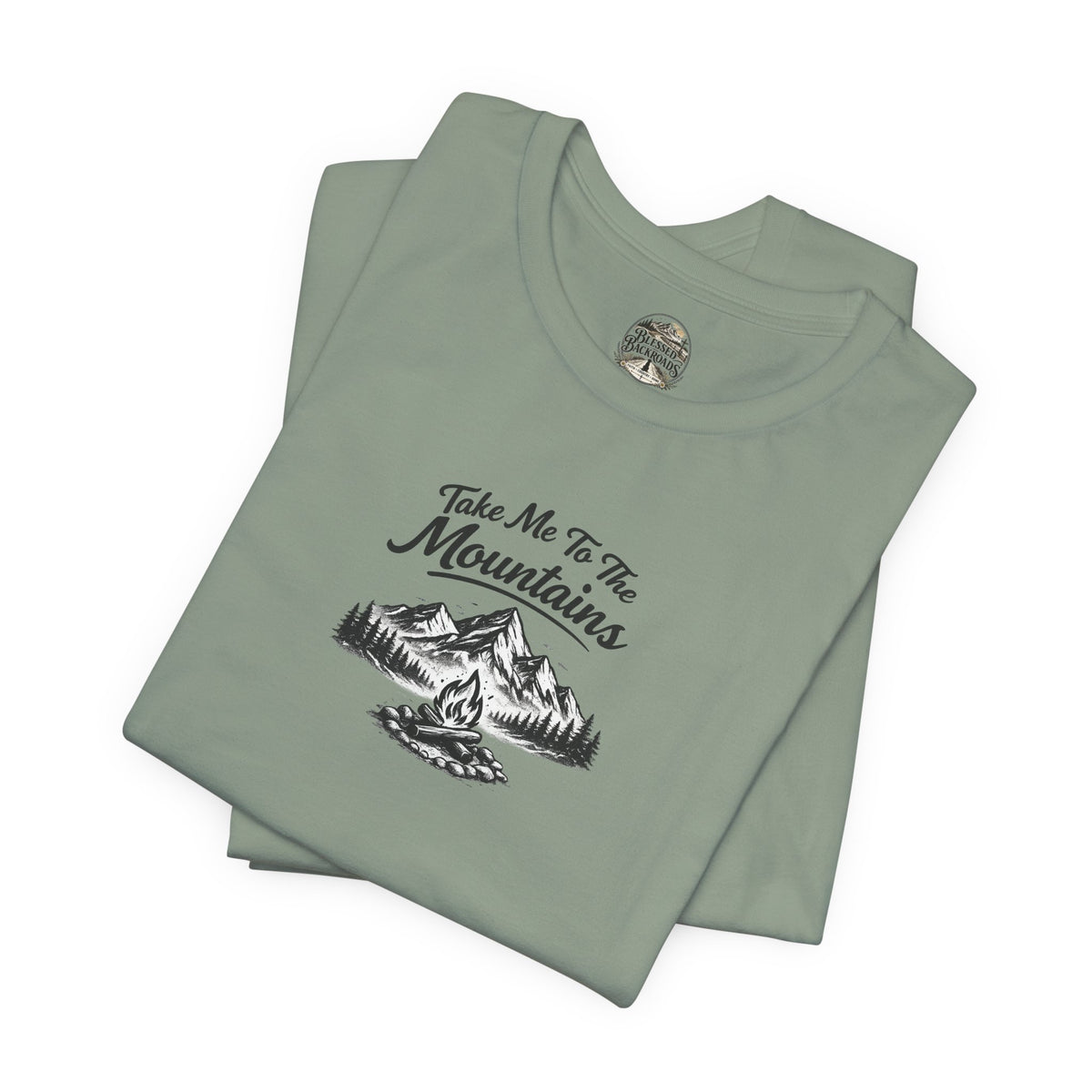 Take Me To The Mountains T-Shirt — Camping & Hiking Graphic Tee