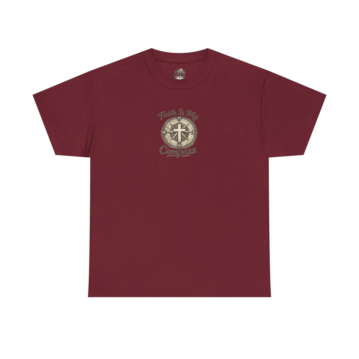 Faith In My Compass T-Shirt — Christian Compass Graphic Tee
