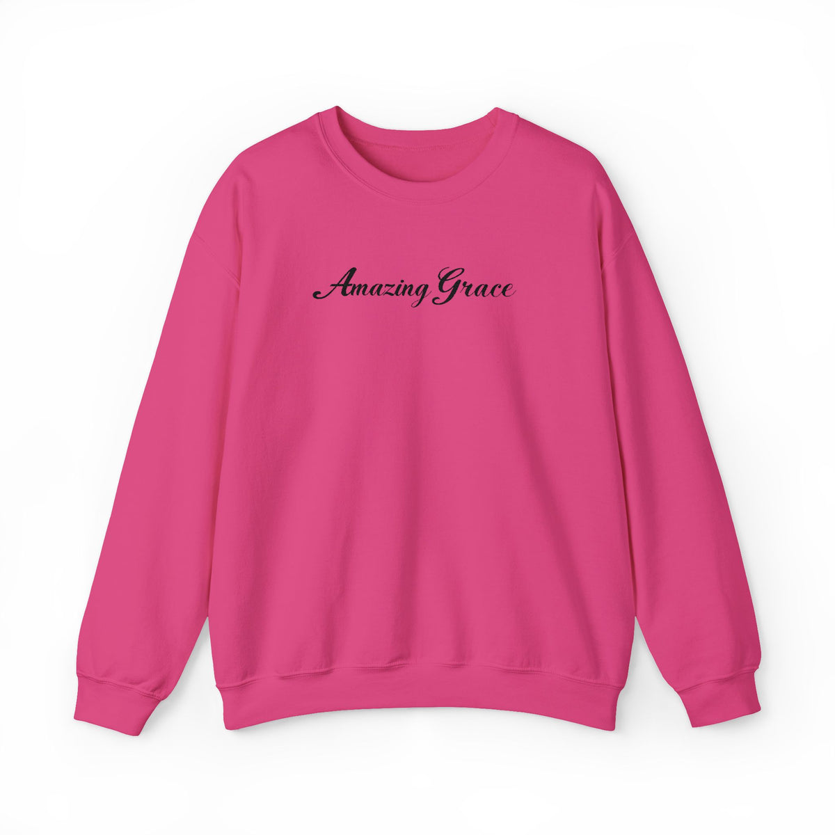 Amazing Grace Embroidered Crewneck Sweatshirt