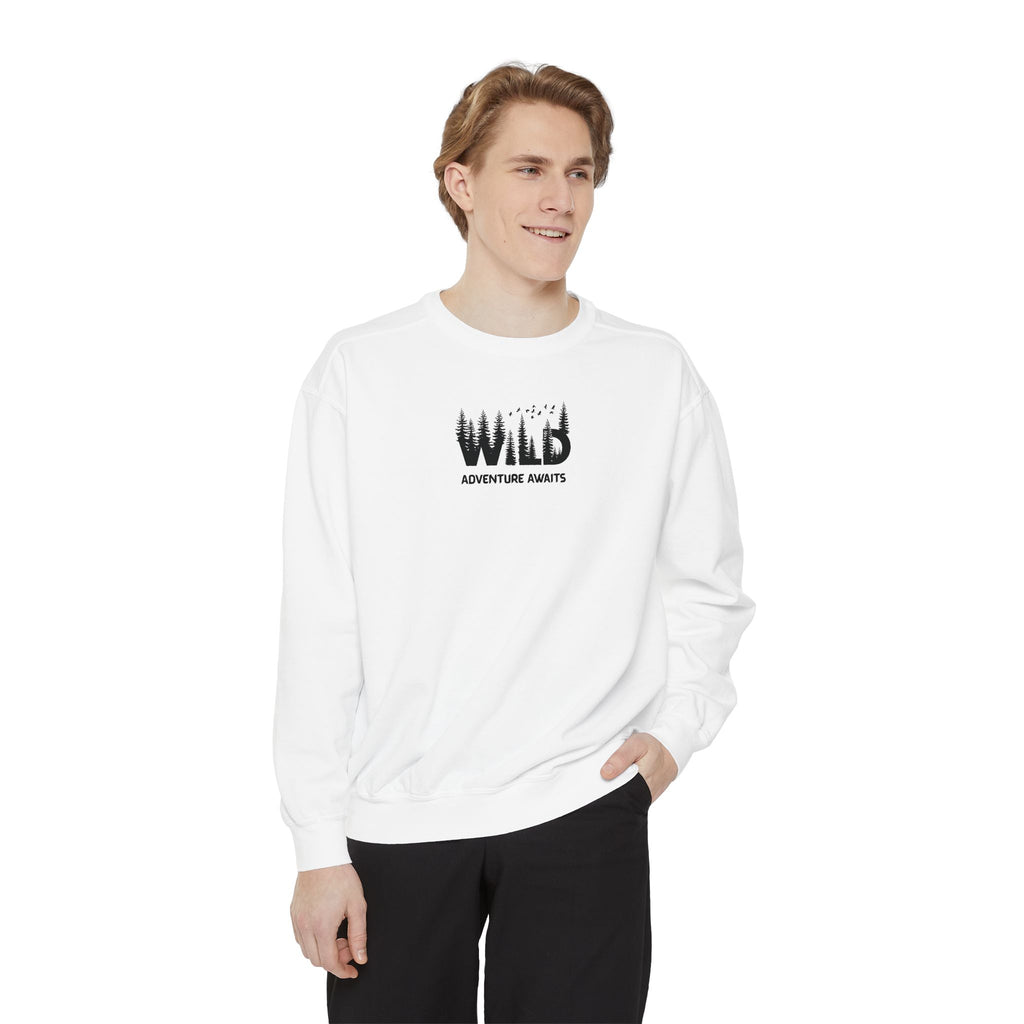 Wild Adventure Awaits Sweatshirt for Explorers