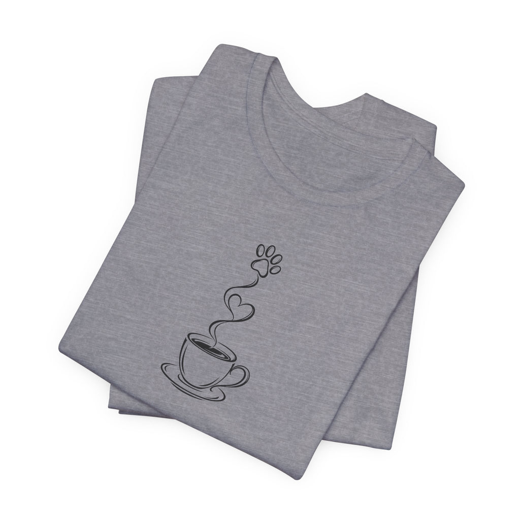 Coffee Cup Line Art Tee
