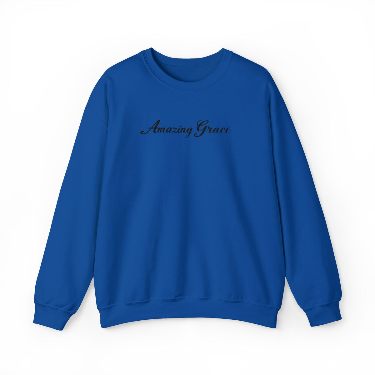 Amazing Grace Embroidered Crewneck Sweatshirt