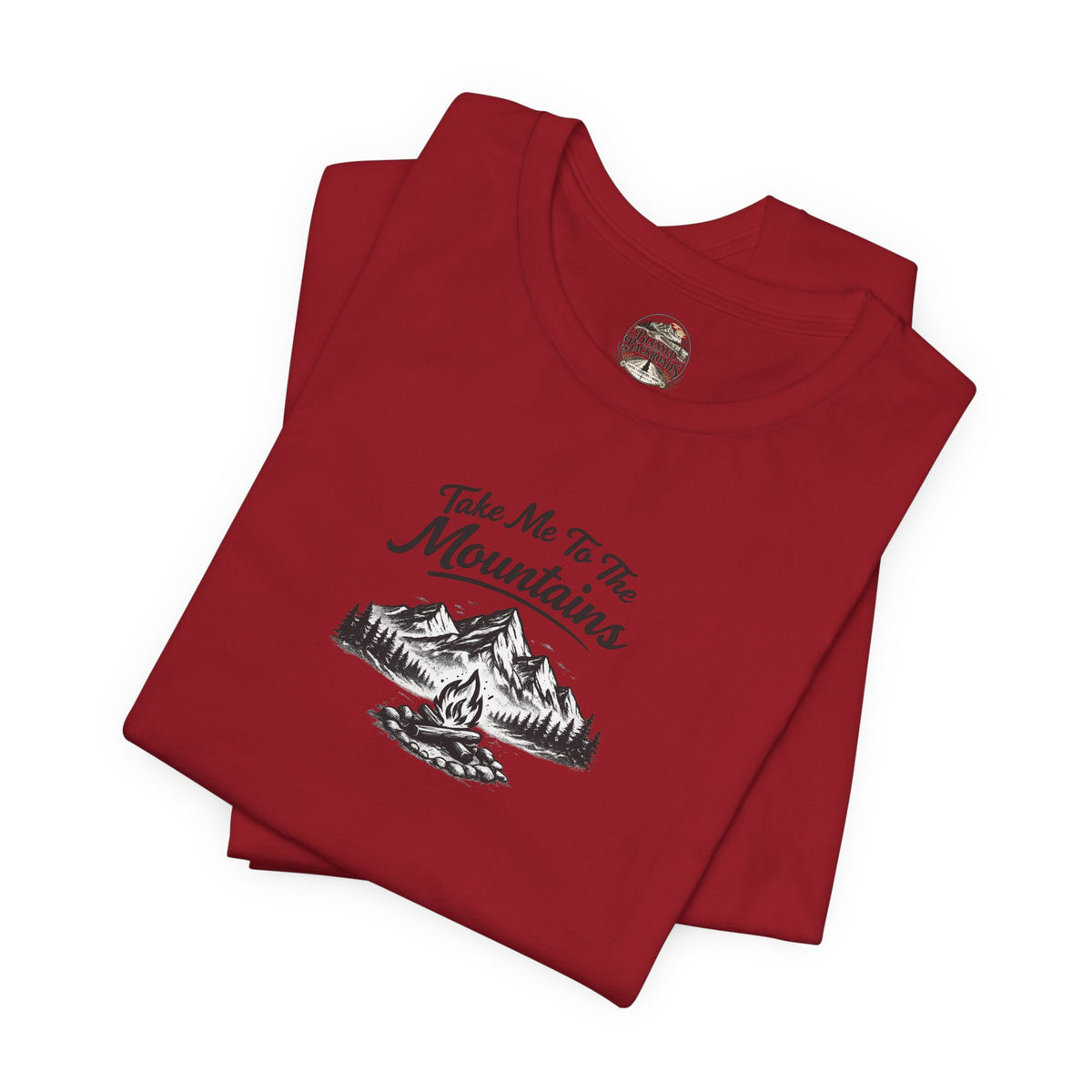 Take Me To The Mountains T-Shirt — Camping & Hiking Graphic Tee