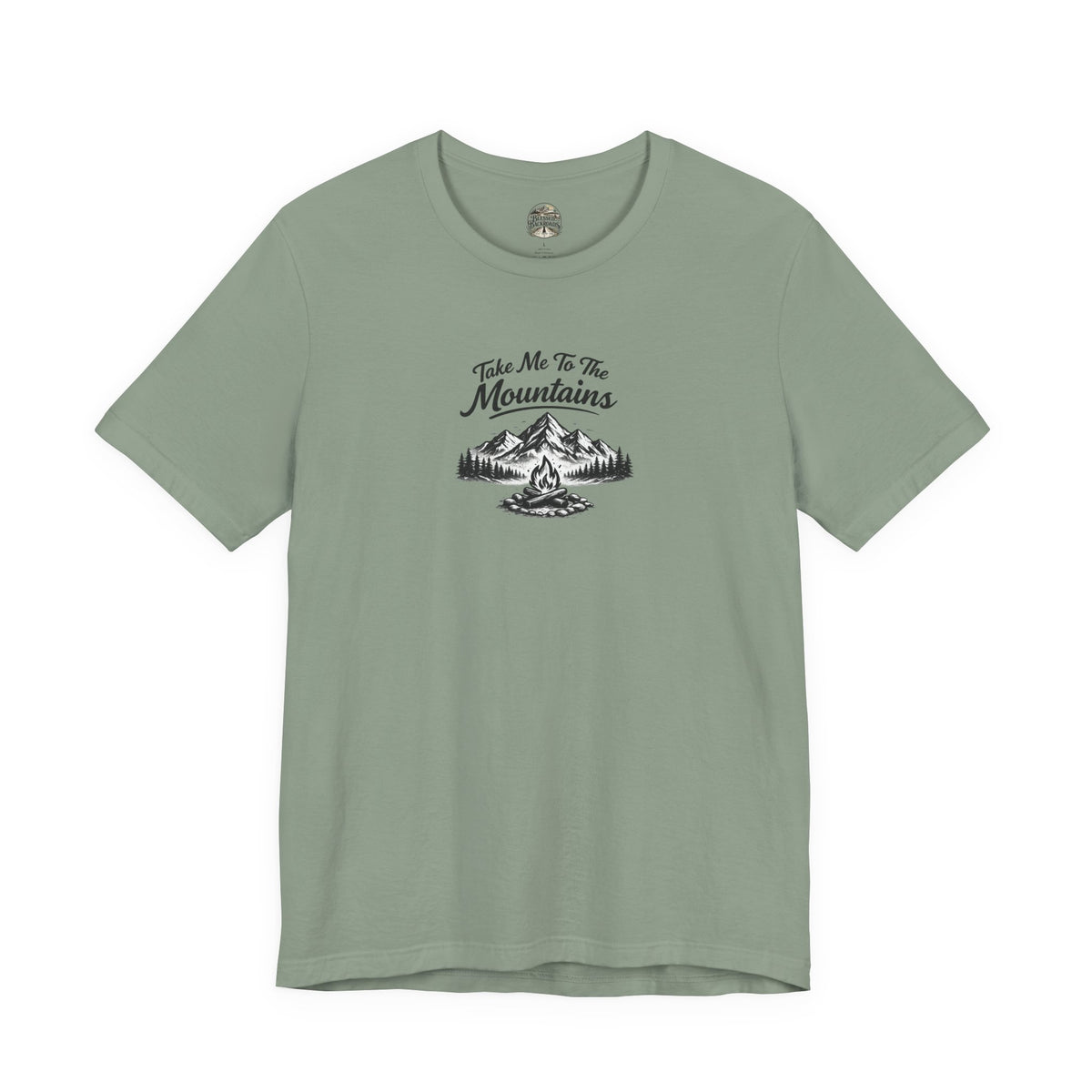 Take Me To The Mountains T-Shirt — Camping & Hiking Graphic Tee