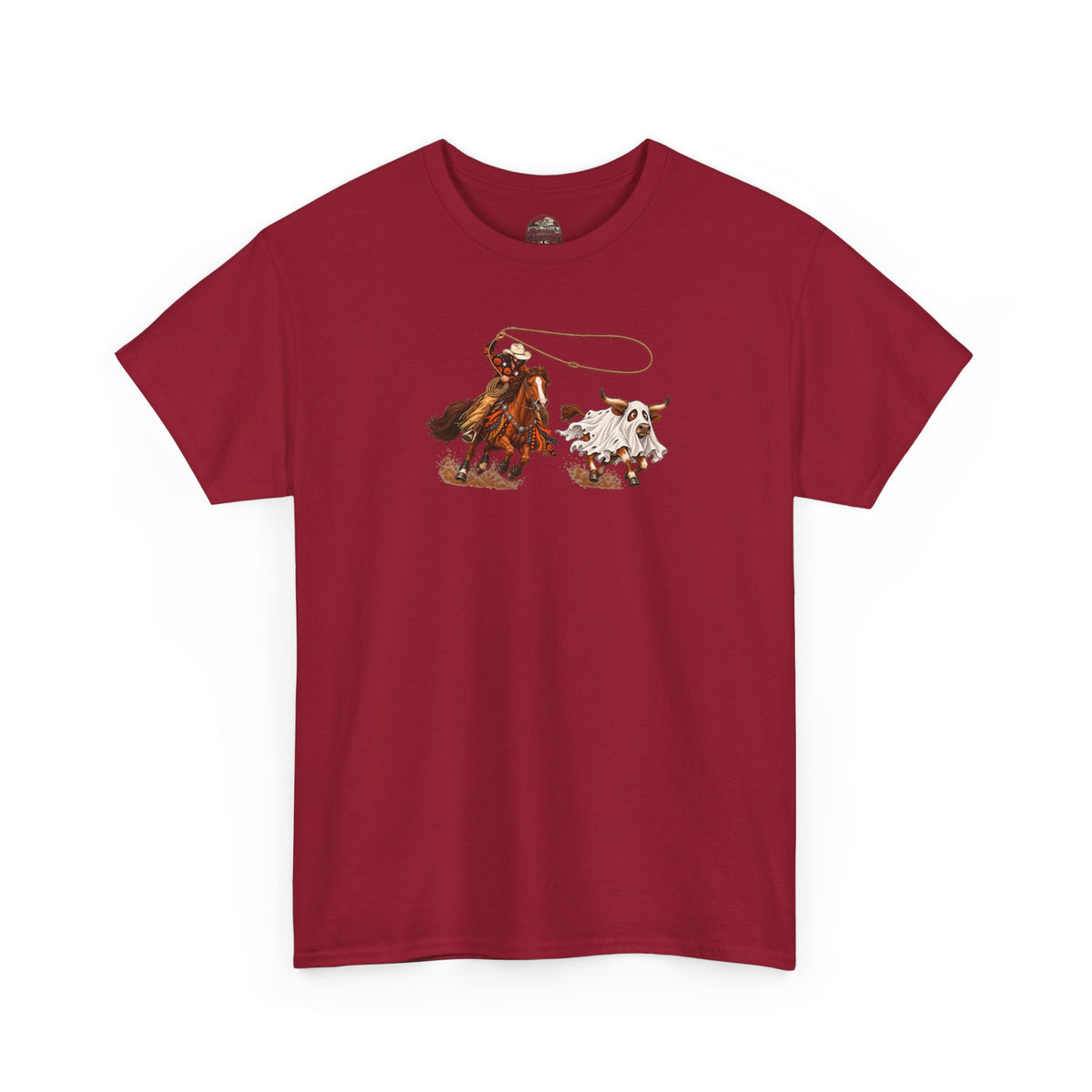 Halloween Steer and Cowboy Tee