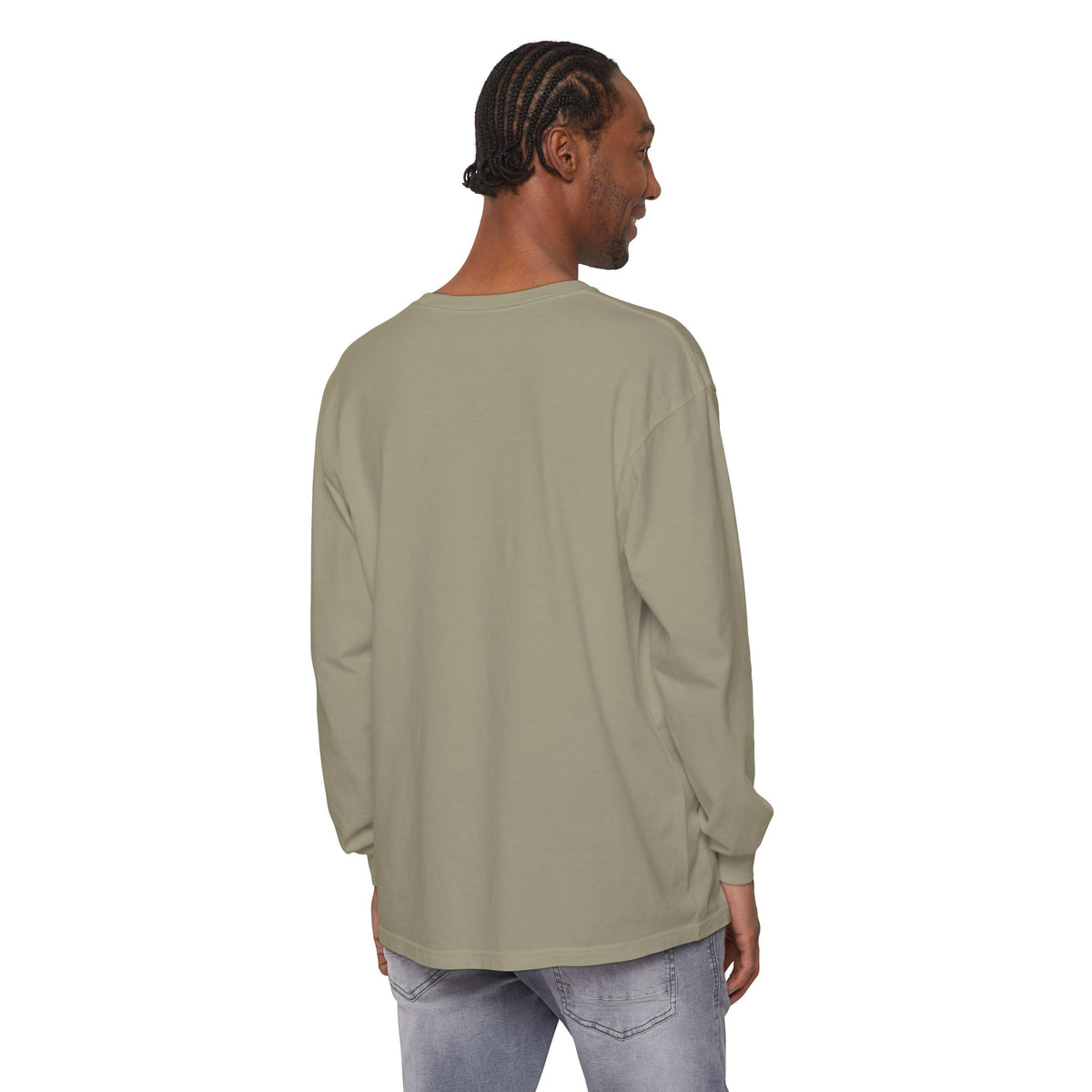 By His Grace Long Sleeve Shirt — Christian Faith Tee with Cross