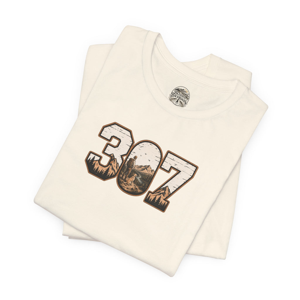 307 Wyoming Mountains T‑Shirt