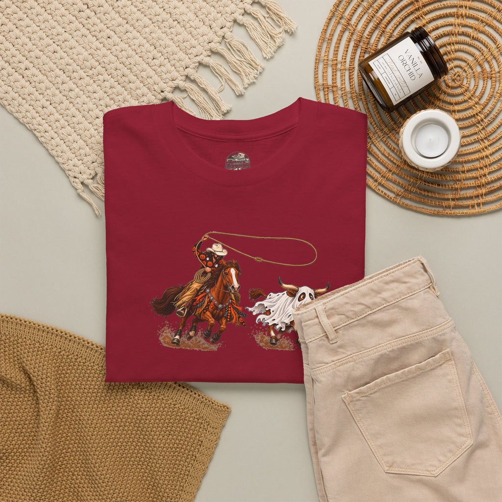Halloween Steer and Cowboy Tee