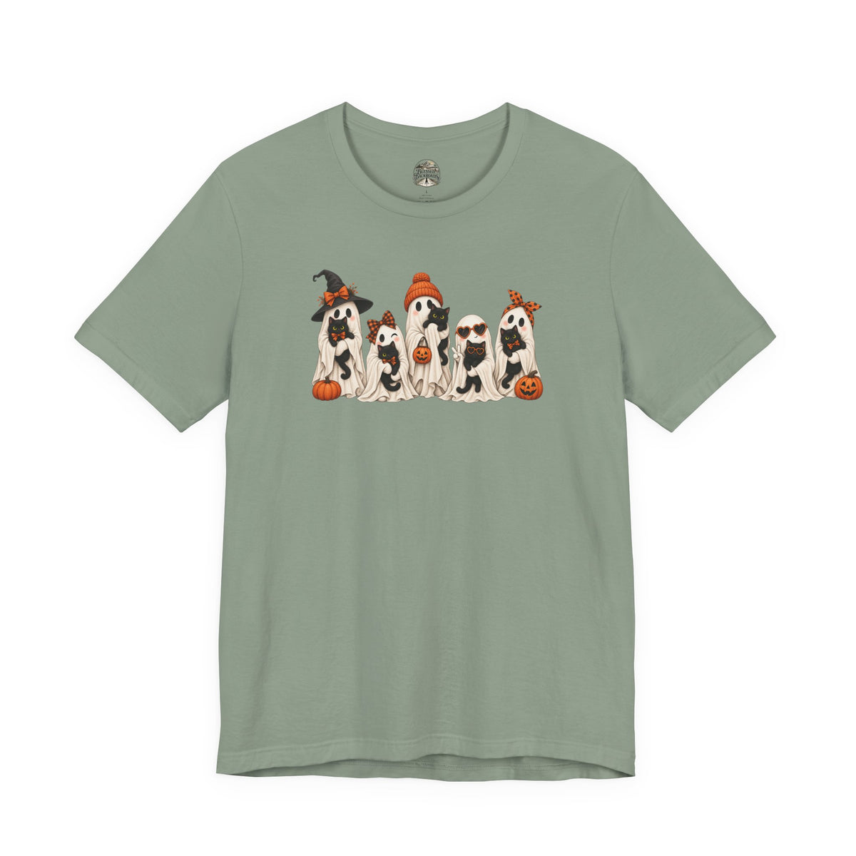 Halloween Ghost and Kittens T-Shirt