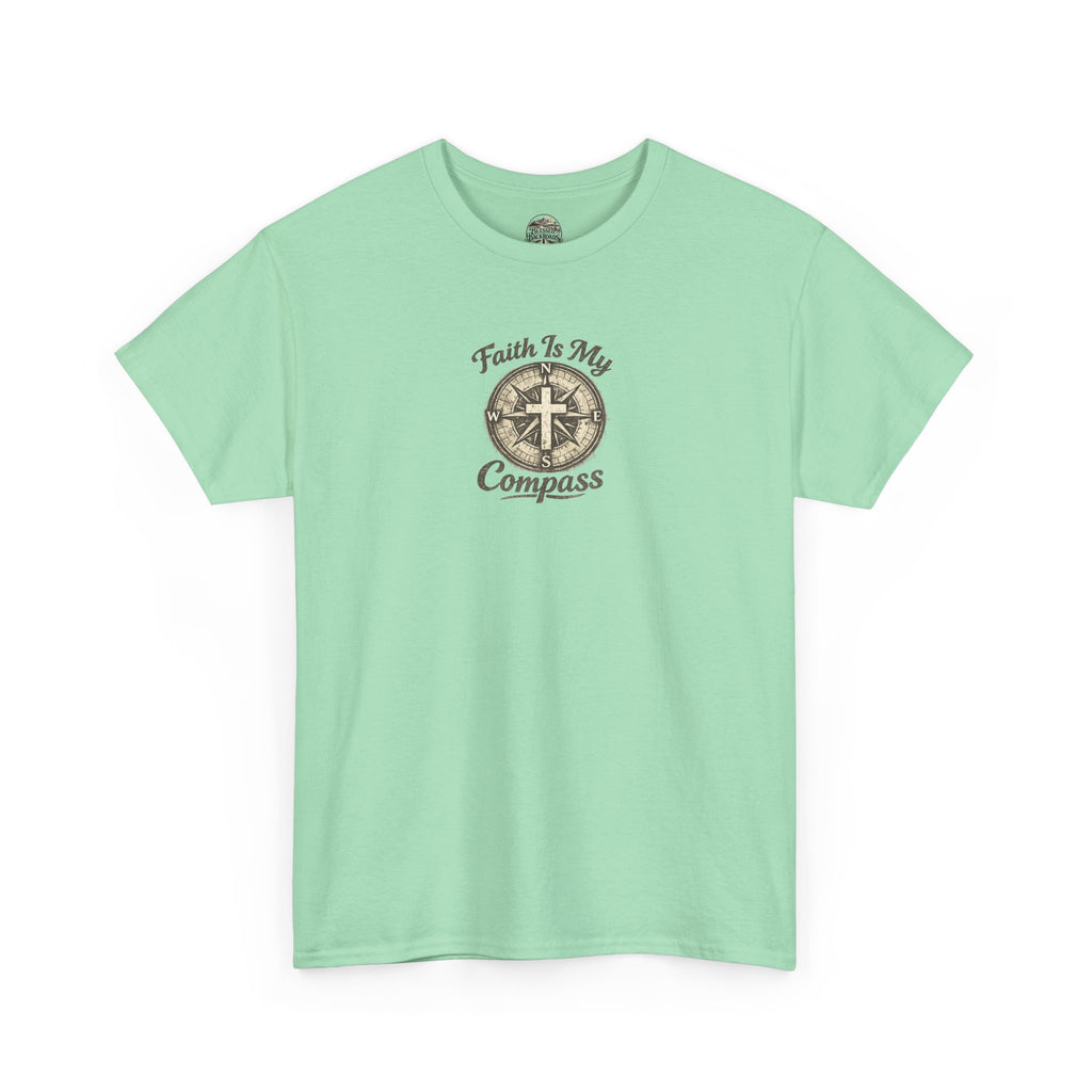 Faith In My Compass T-Shirt — Christian Compass Graphic Tee
