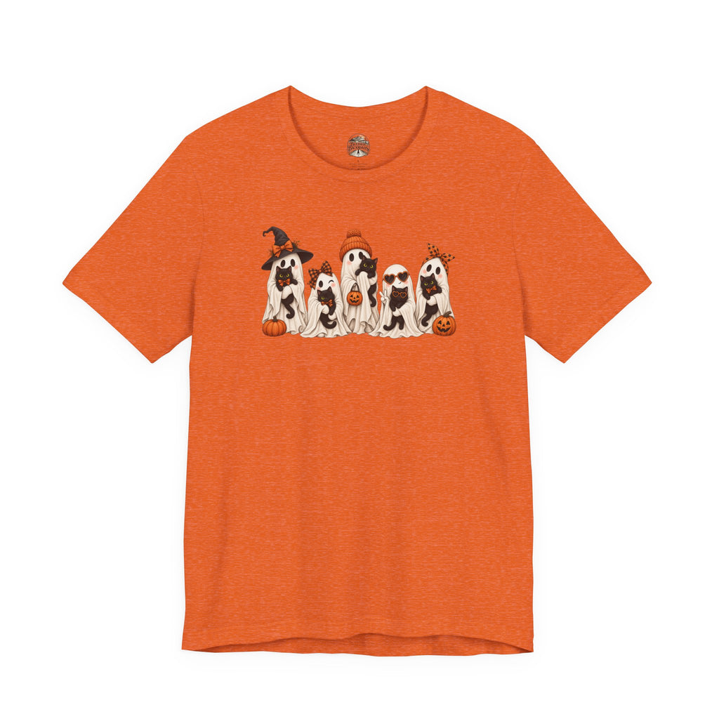 Halloween Ghost and Kittens T-Shirt