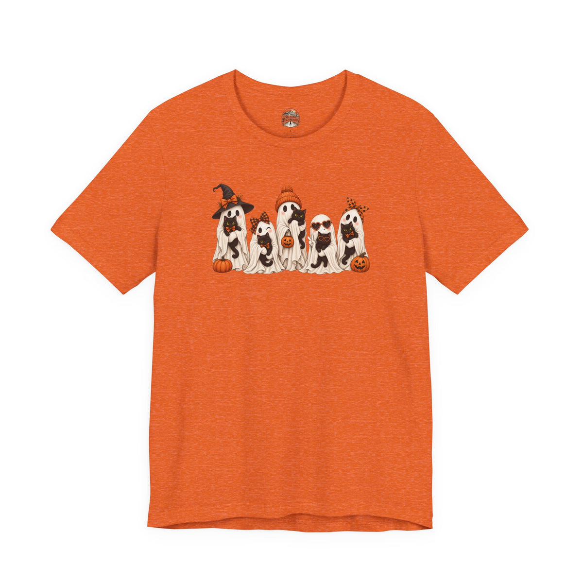 Halloween Ghost and Kittens T-Shirt