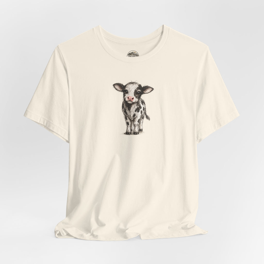 Cute Baby Calf Graphic Tee