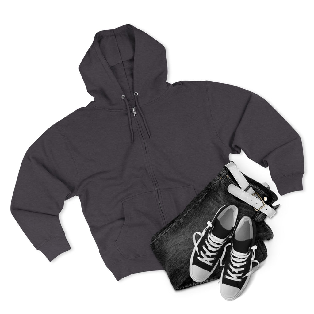 Inspirational Zip Hoodie with Philippians 4:13