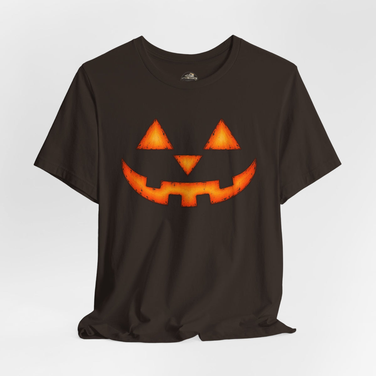 Pumpkin Jack-O'-Lantern Tee — Halloween Pumpkin Face T-Shirt