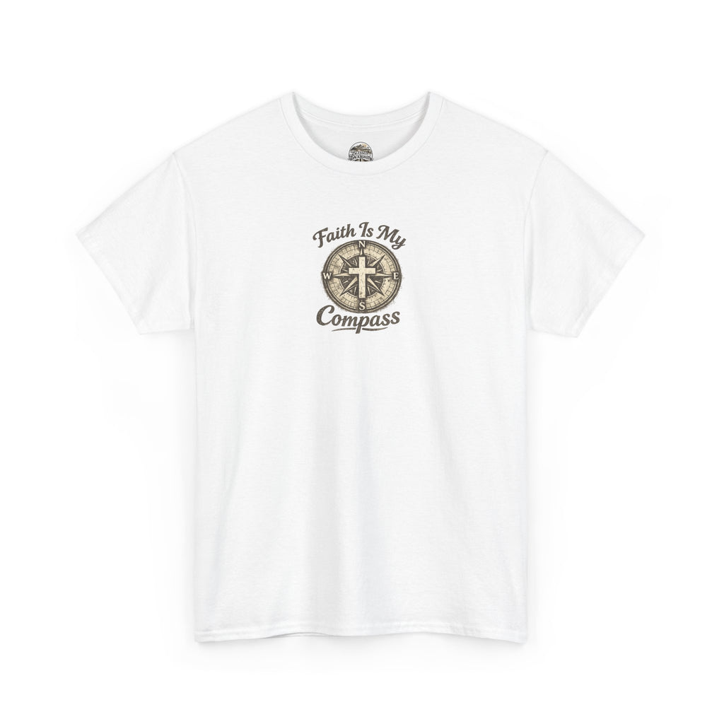 Faith In My Compass T-Shirt — Christian Compass Graphic Tee
