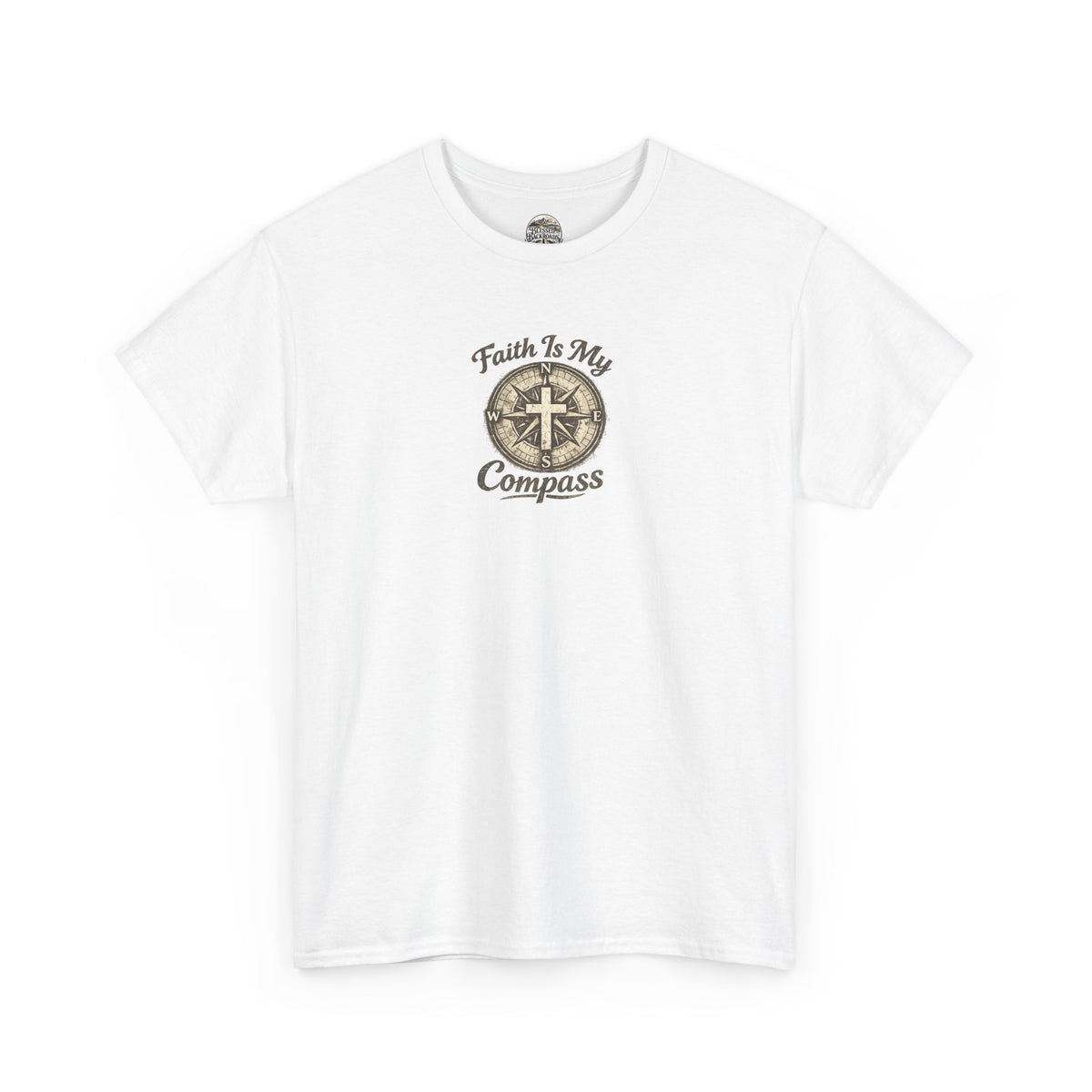 Faith In My Compass T-Shirt — Christian Compass Graphic Tee