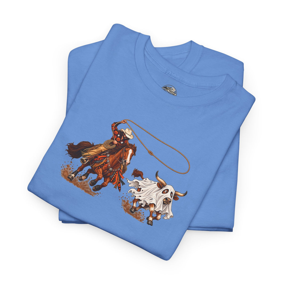 Halloween Steer and Cowboy Tee