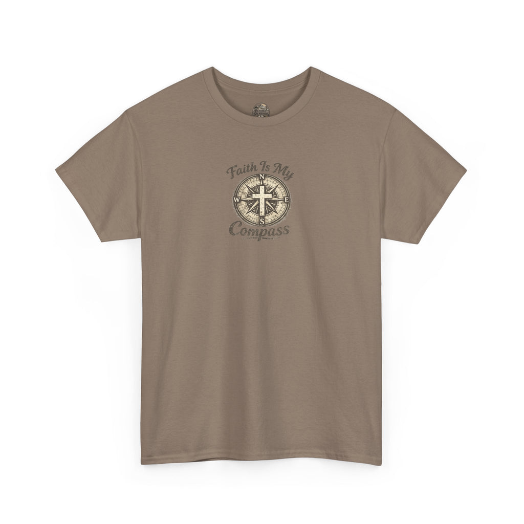 Faith In My Compass T-Shirt — Christian Compass Graphic Tee