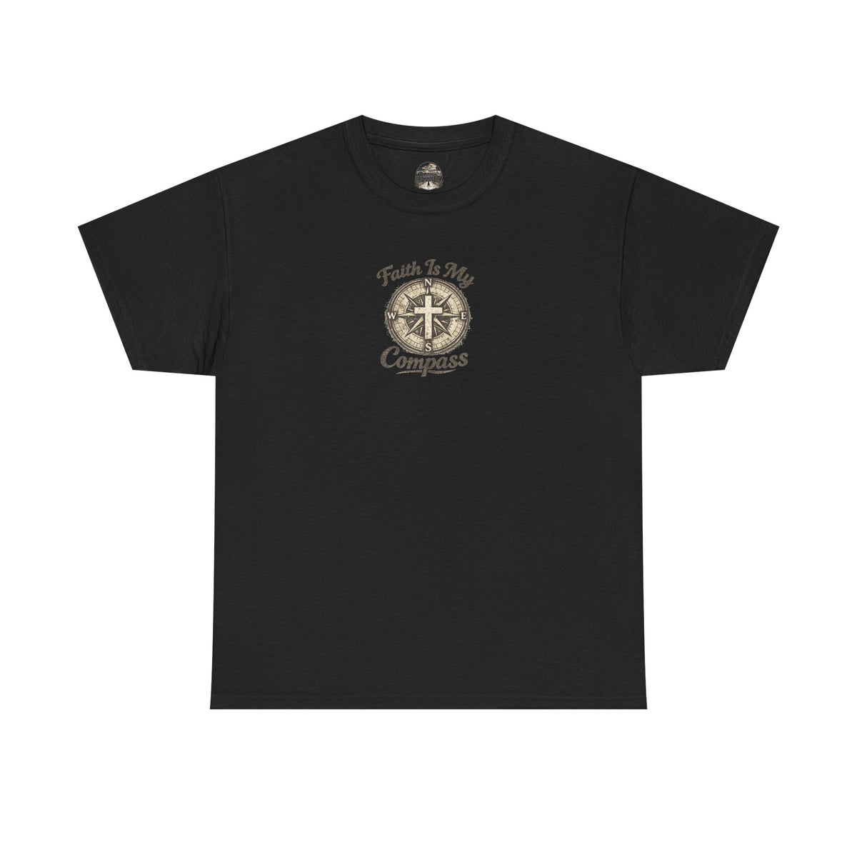 Faith In My Compass T-Shirt — Christian Compass Graphic Tee