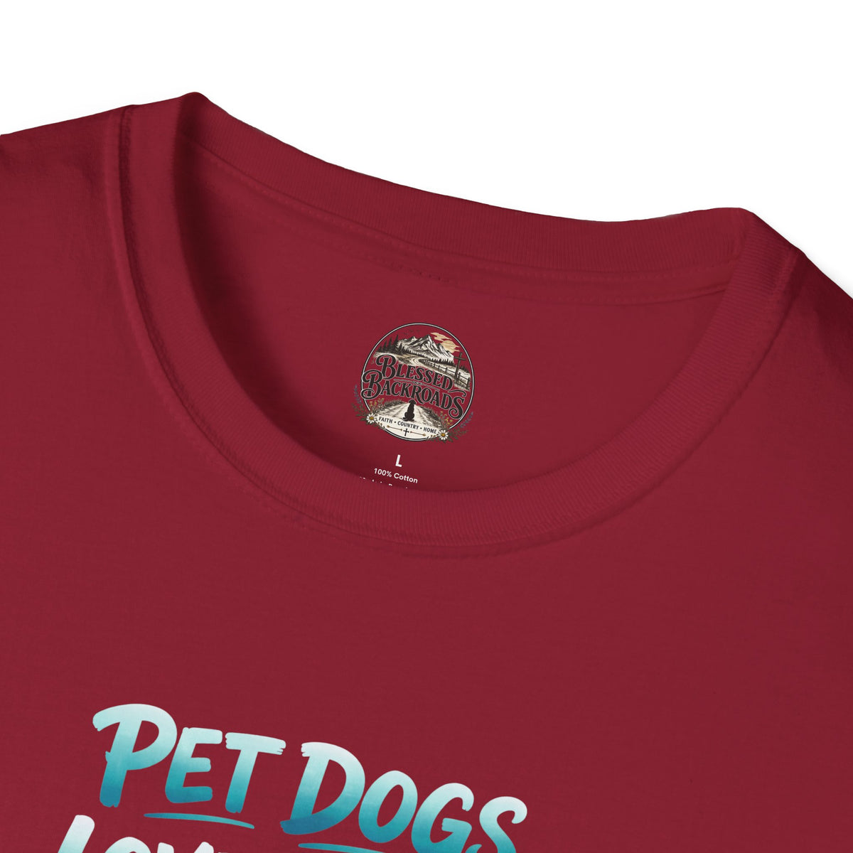 Pet Dogs. Love Jesus. Be Happy. T-Shirt