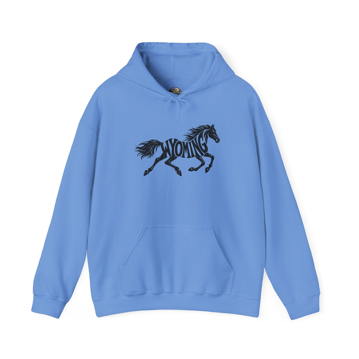 Wyoming Running Horse Hoodie