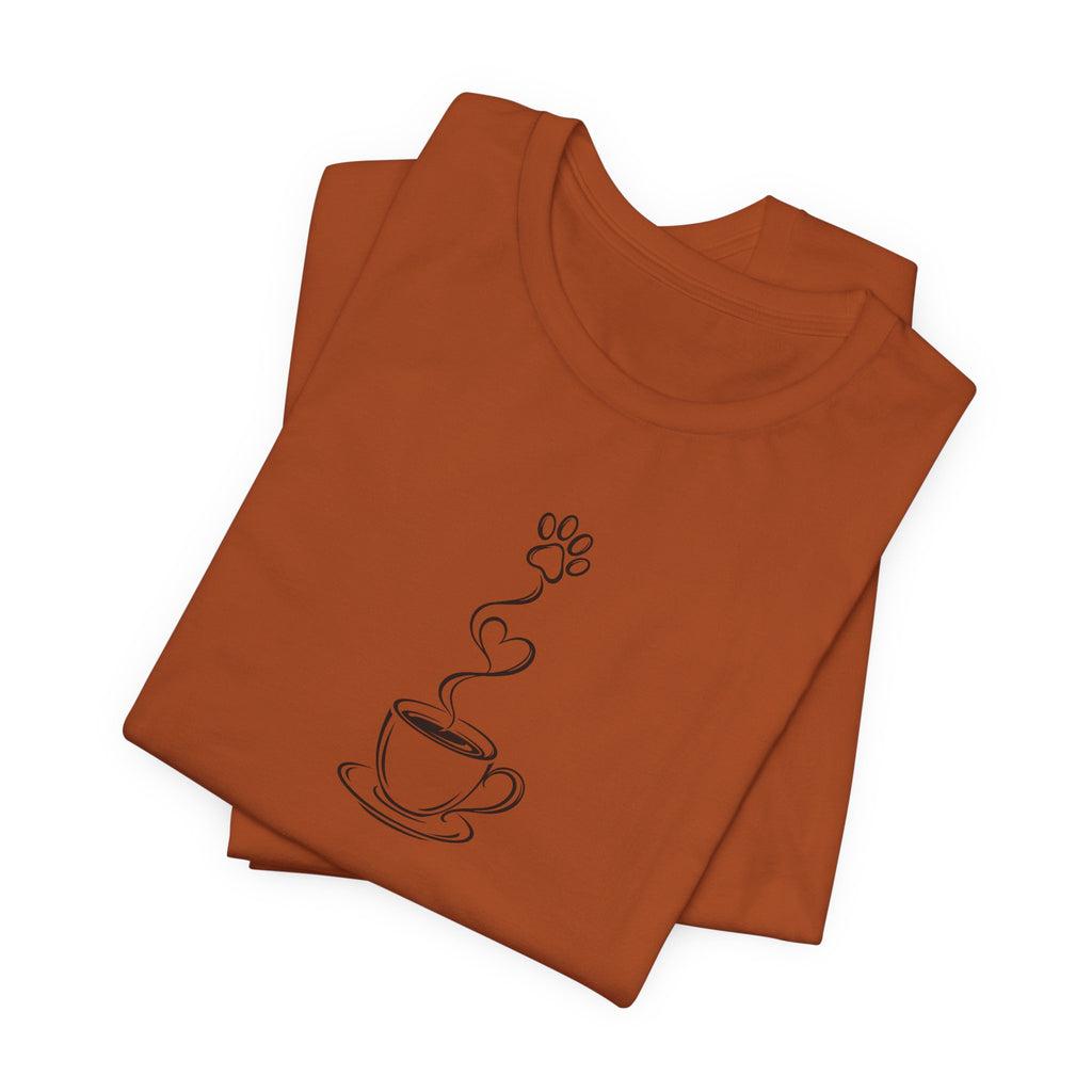 Coffee Cup Line Art Tee