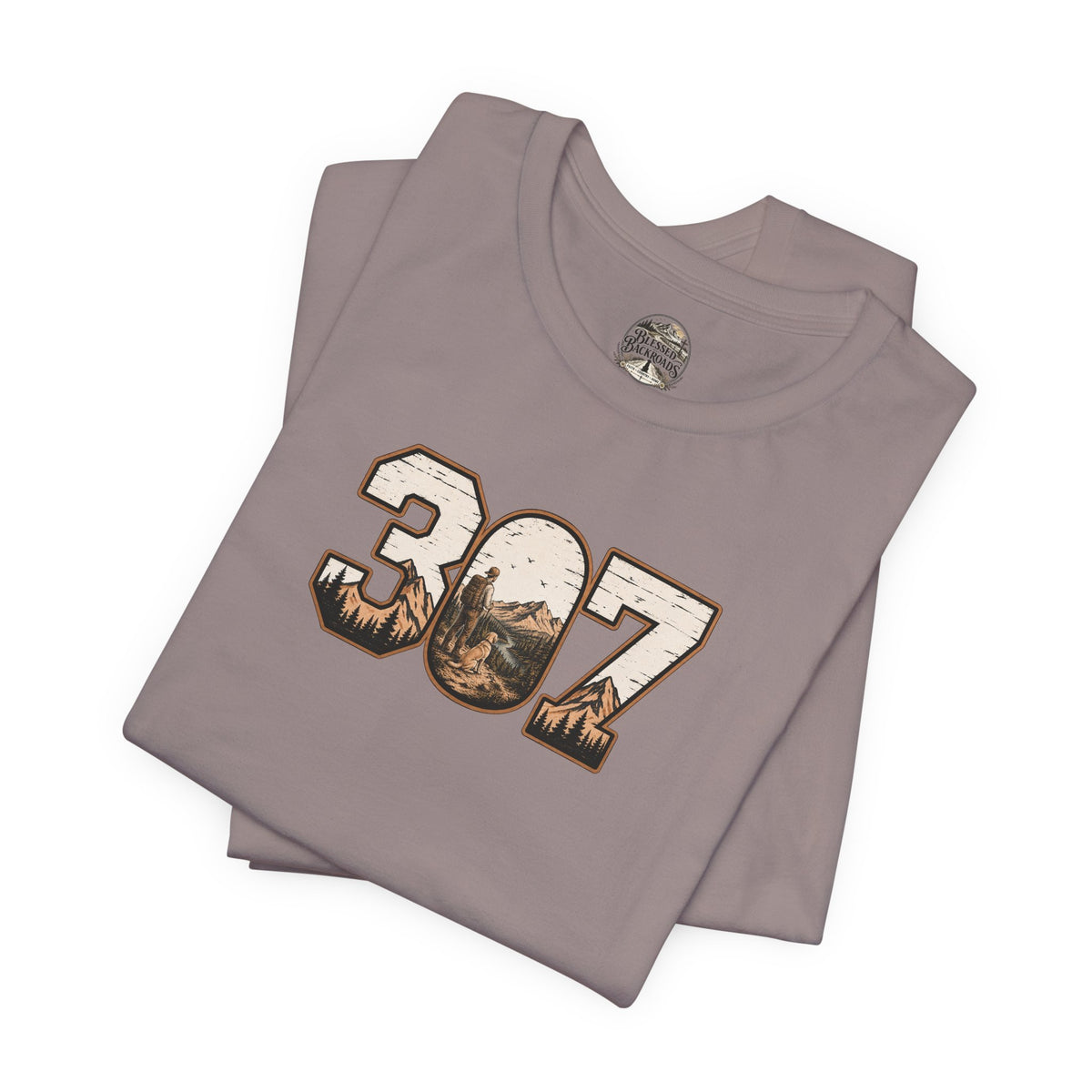 307 Wyoming Mountains T‑Shirt
