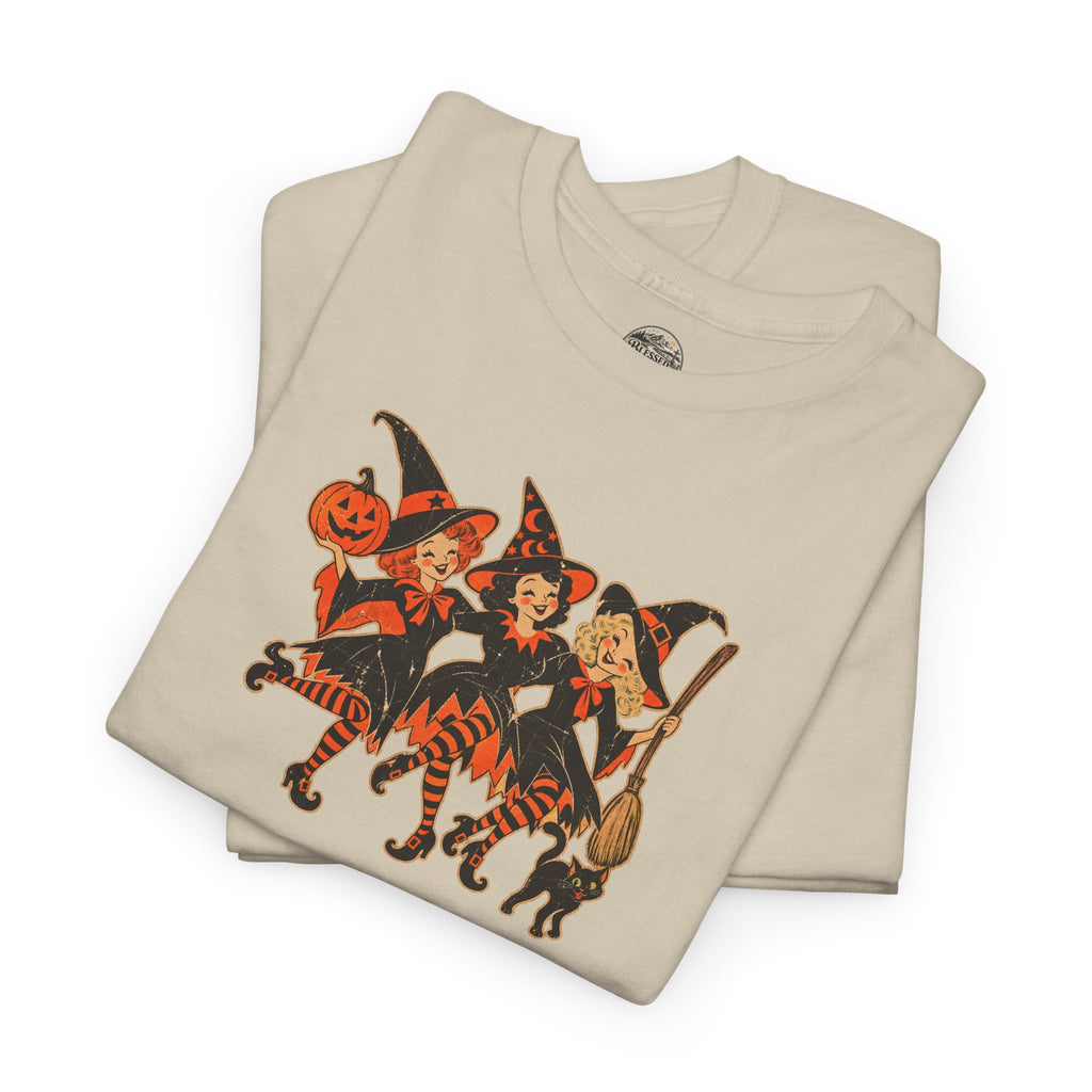 Halloween Vintage Witches T-Shirt