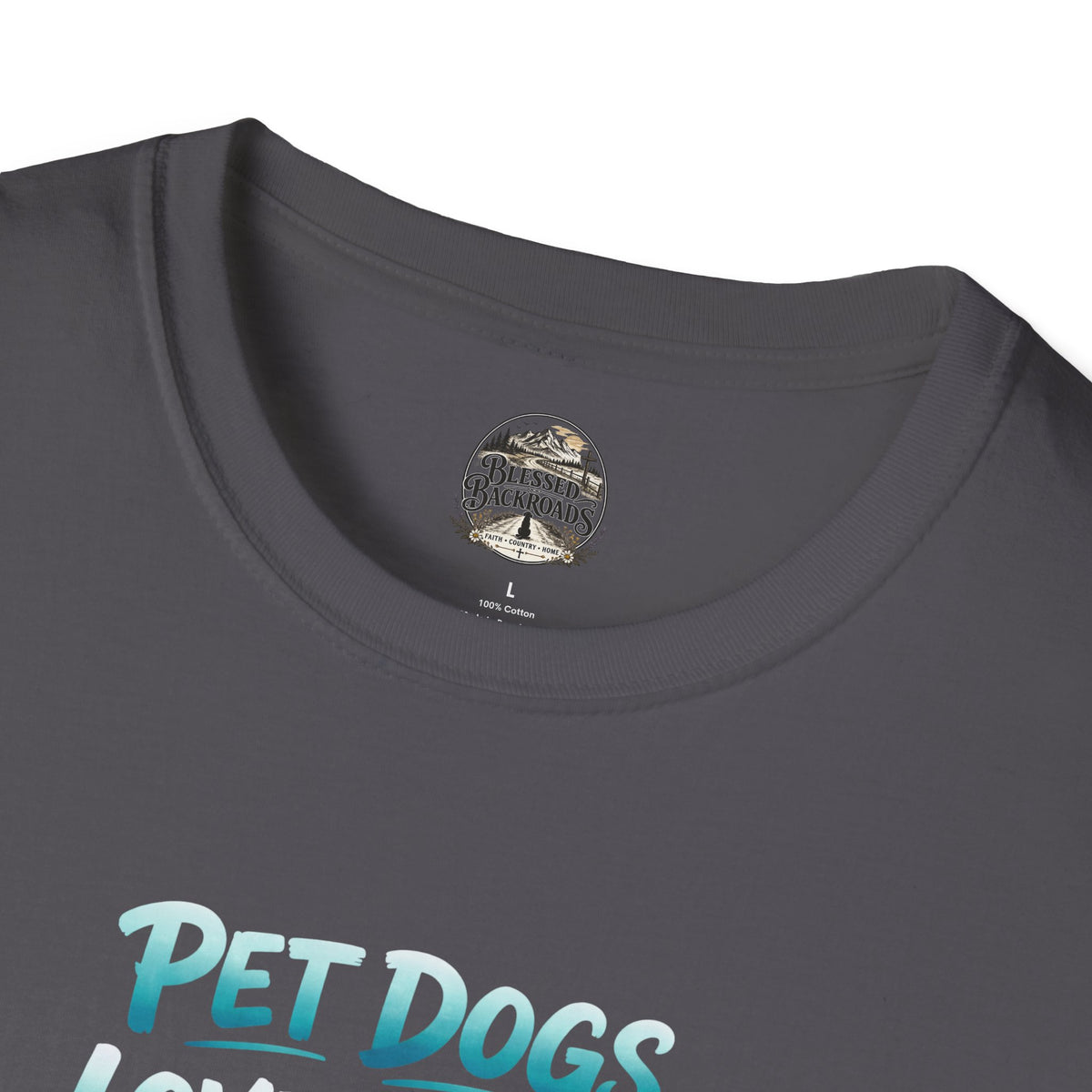 Pet Dogs. Love Jesus. Be Happy. T-Shirt