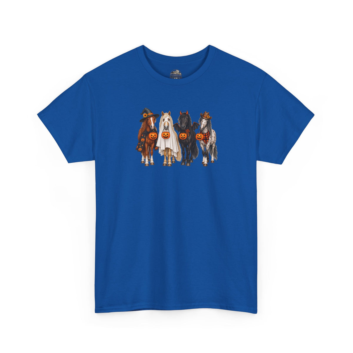 Halloween Horses Graphic Tee – Cute Trick-or-Treat Ponies Costume T-Shirt