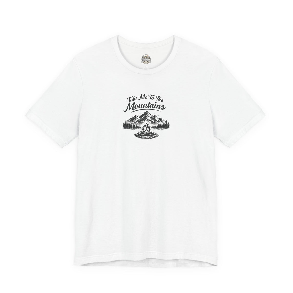 Take Me To The Mountains T-Shirt — Camping & Hiking Graphic Tee