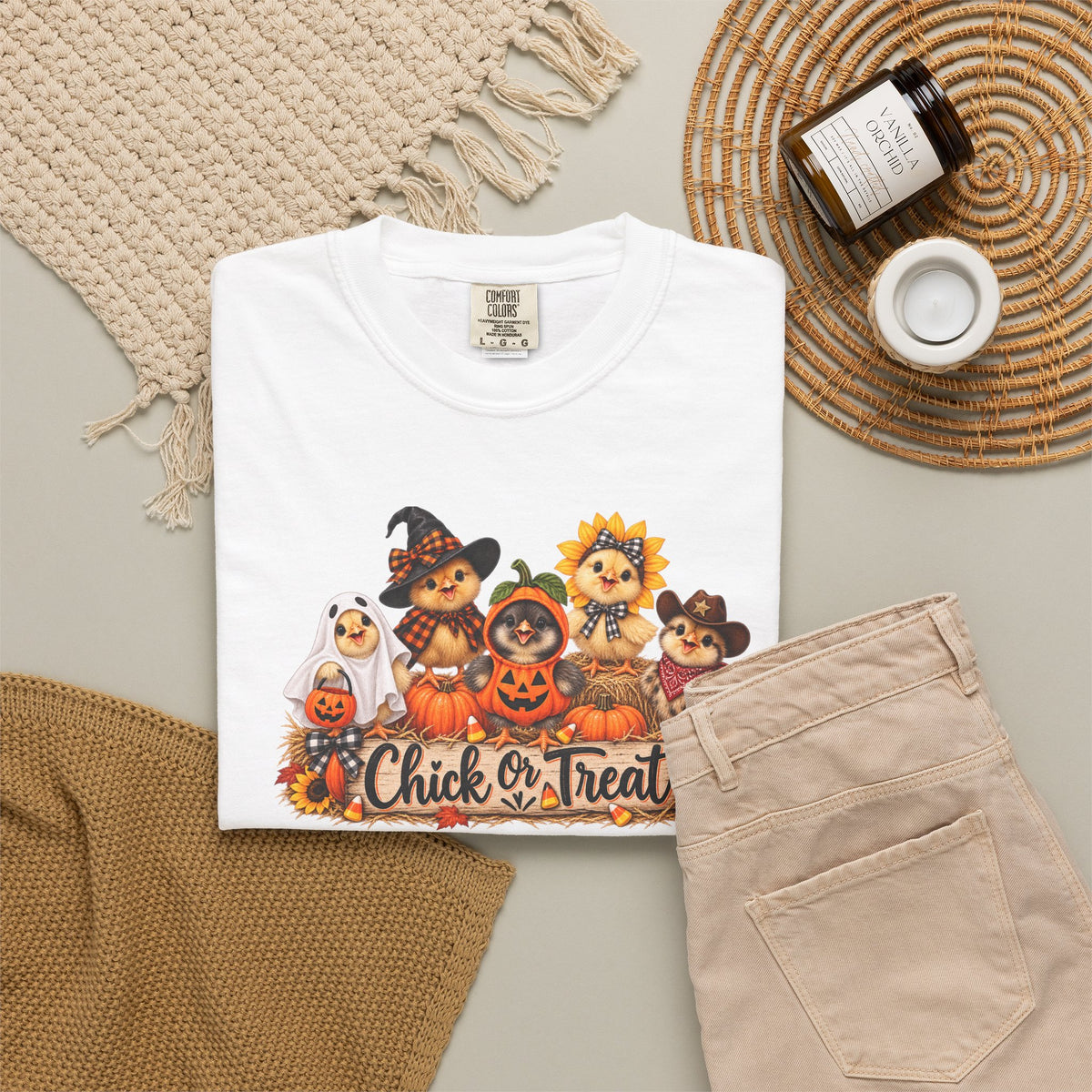 Chick or Treat Halloween Tee