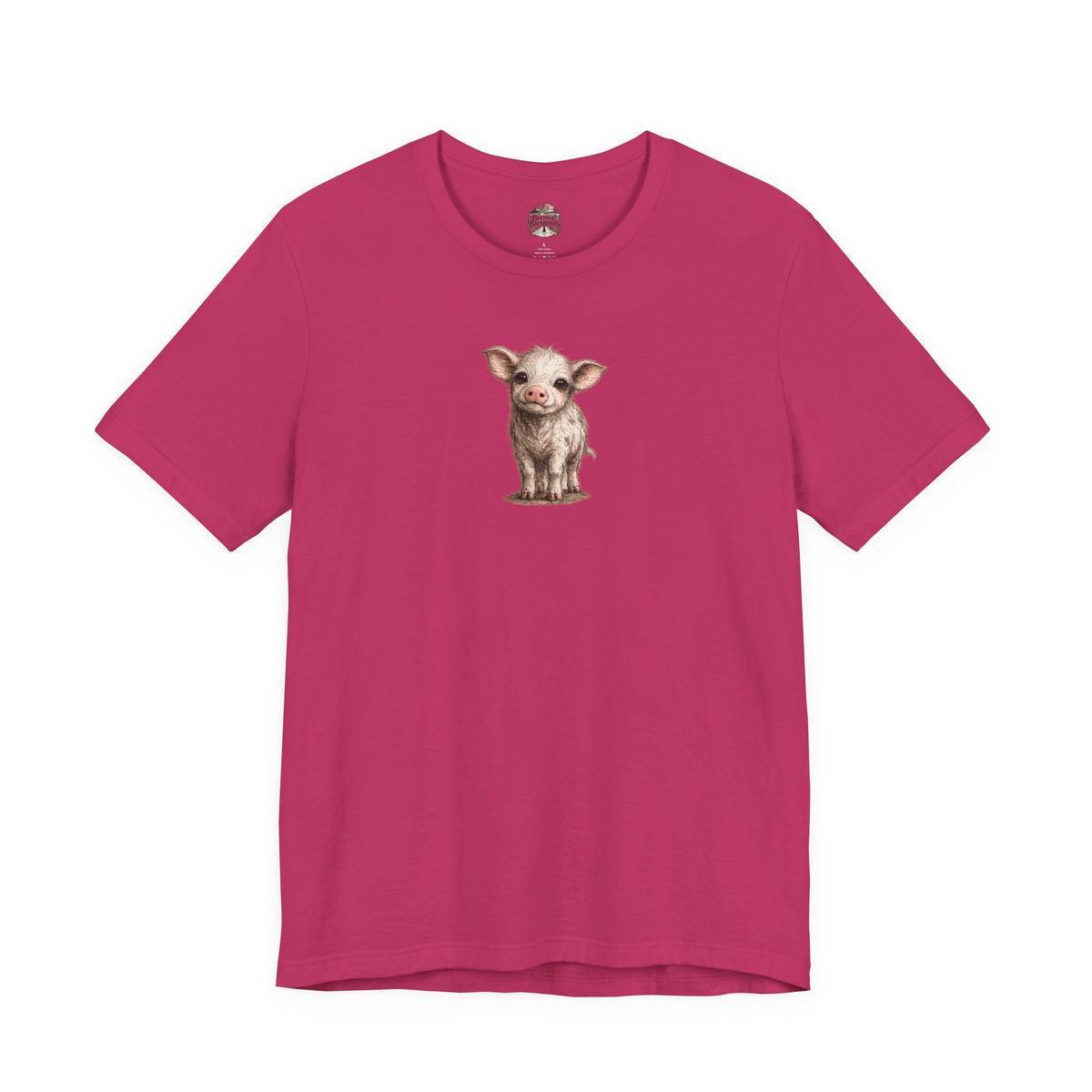 Cute Piglet T-Shirt — Adorable Farm Animal Tee for Animal Lovers
