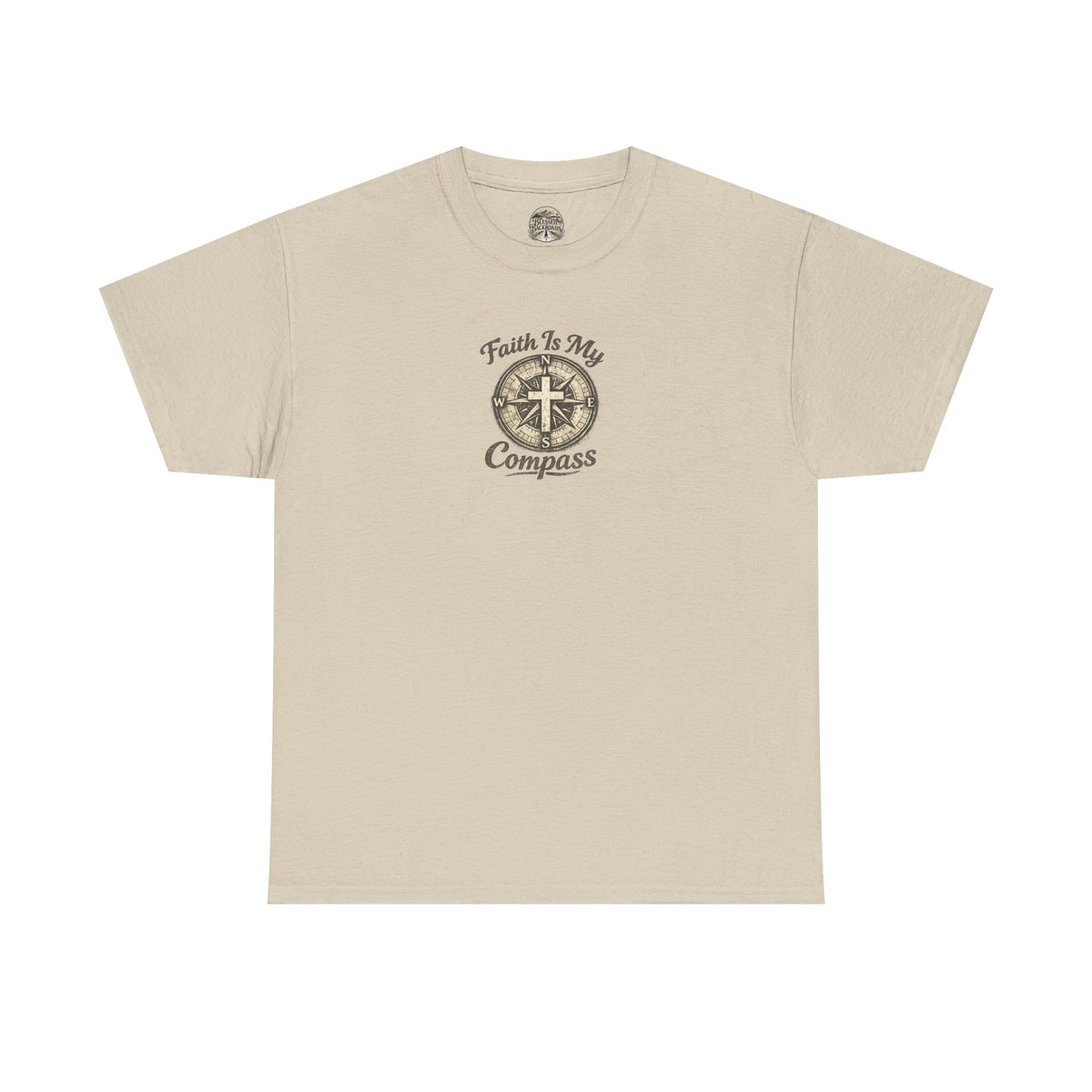 Faith In My Compass T-Shirt — Christian Compass Graphic Tee