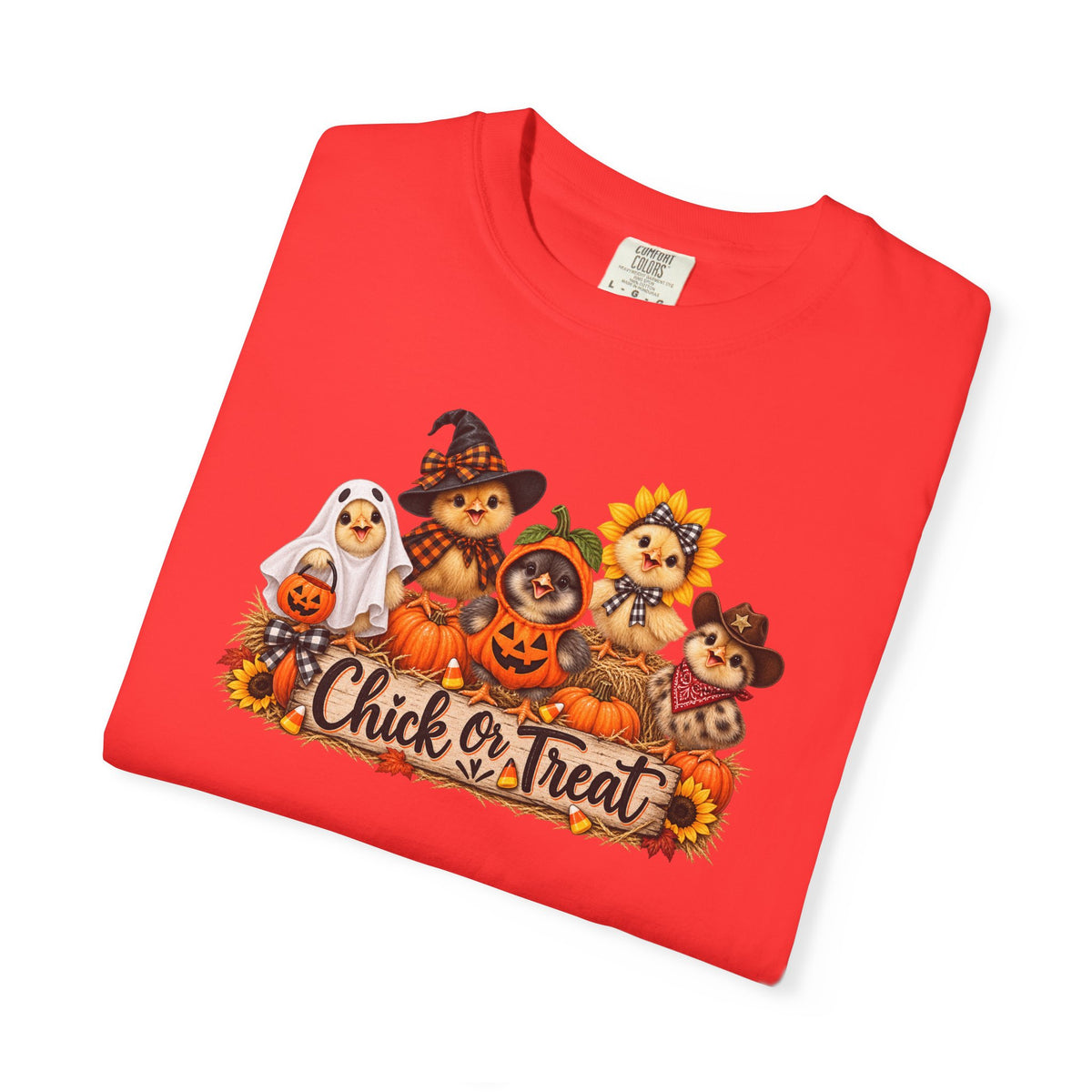 Chick or Treat Halloween Tee