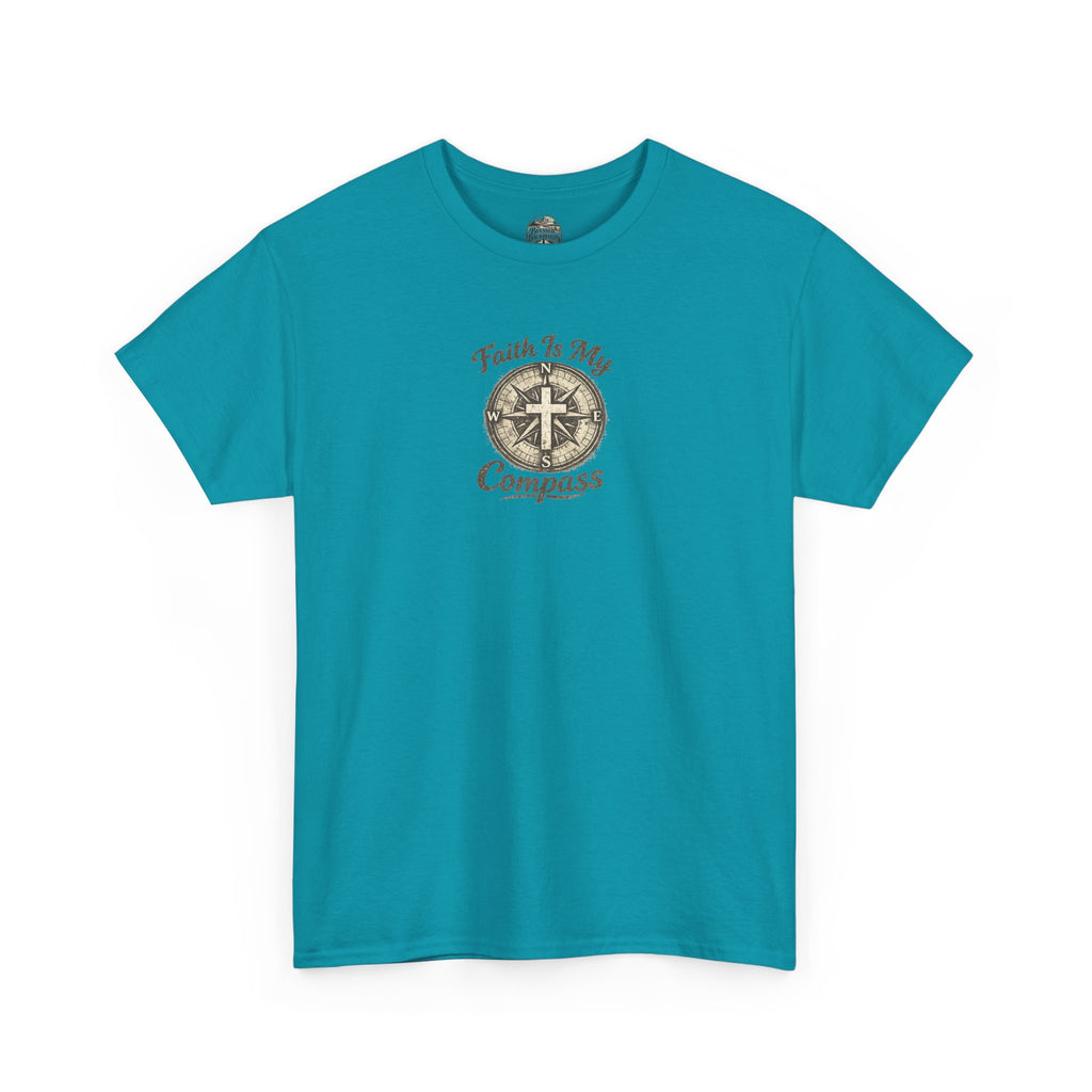 Faith In My Compass T-Shirt — Christian Compass Graphic Tee