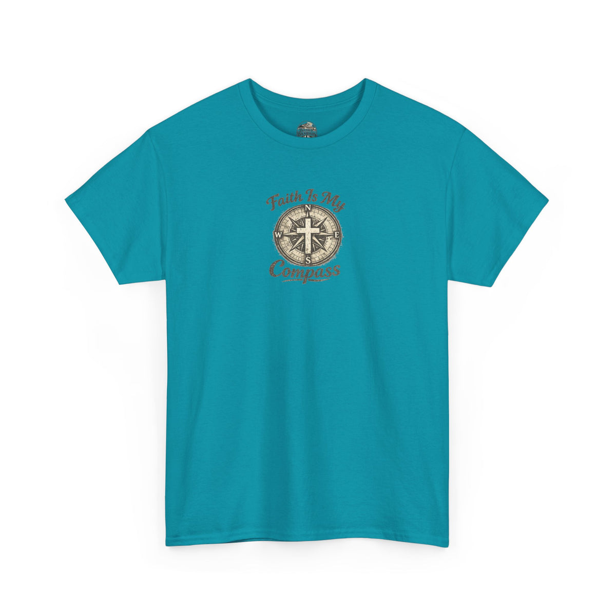 Faith In My Compass T-Shirt — Christian Compass Graphic Tee