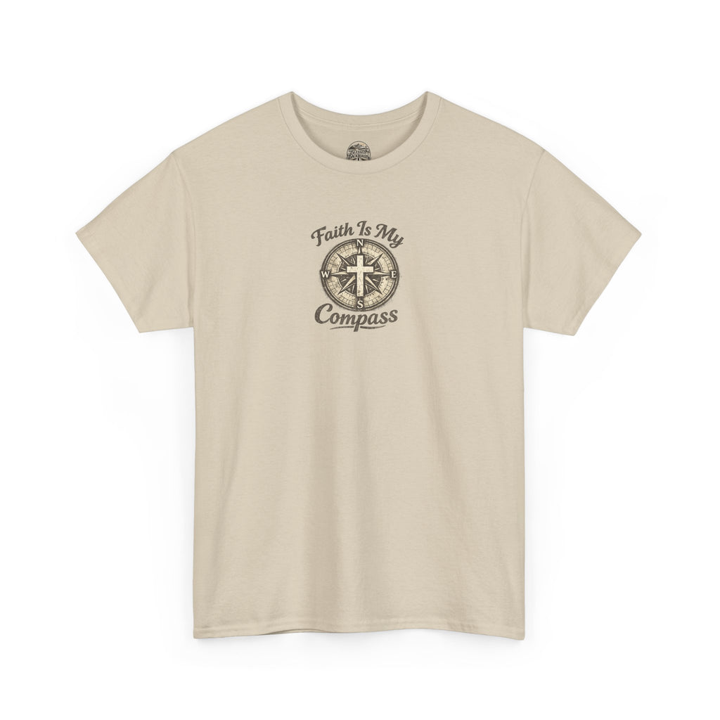 Faith In My Compass T-Shirt — Christian Compass Graphic Tee