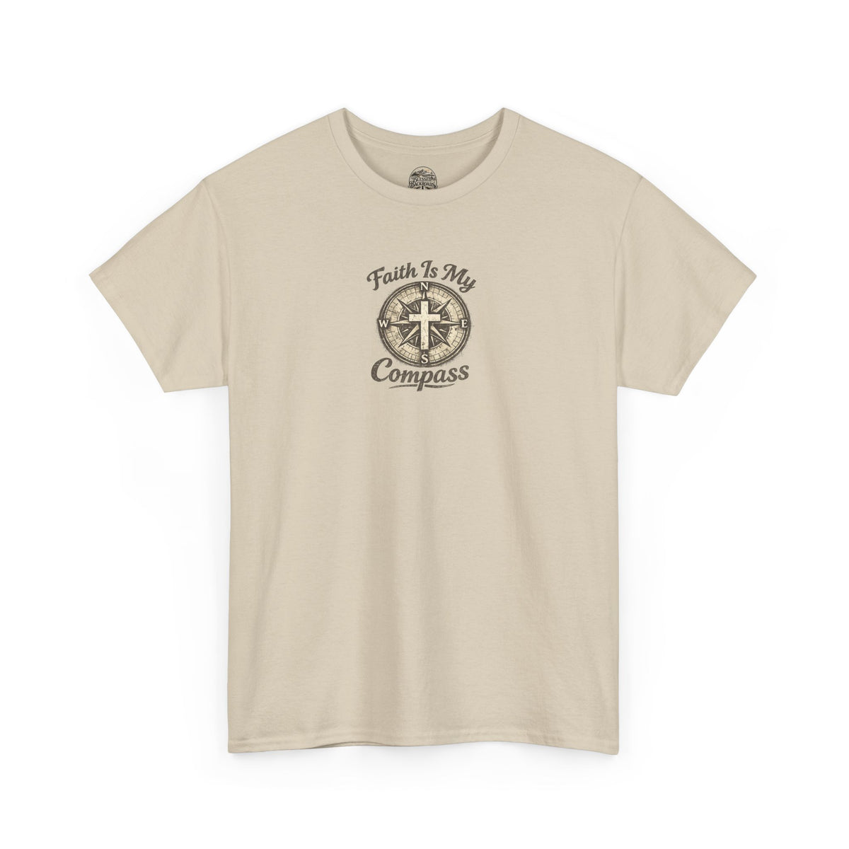 Faith In My Compass T-Shirt — Christian Compass Graphic Tee