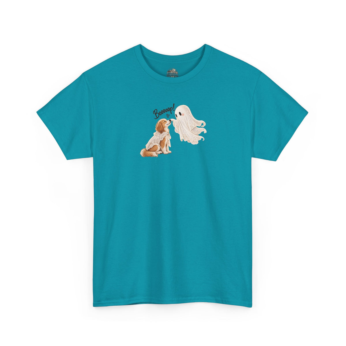 Booooop! Cute Ghost and Dog