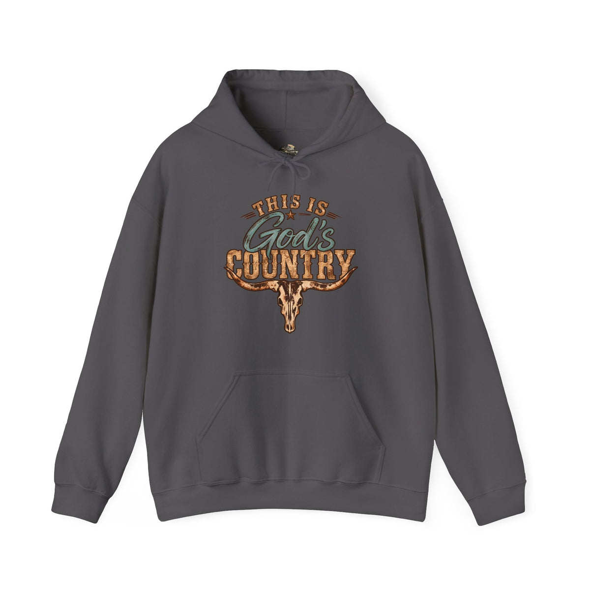 This Is God's Country Hoodie - Rustic Western Faith Pullover