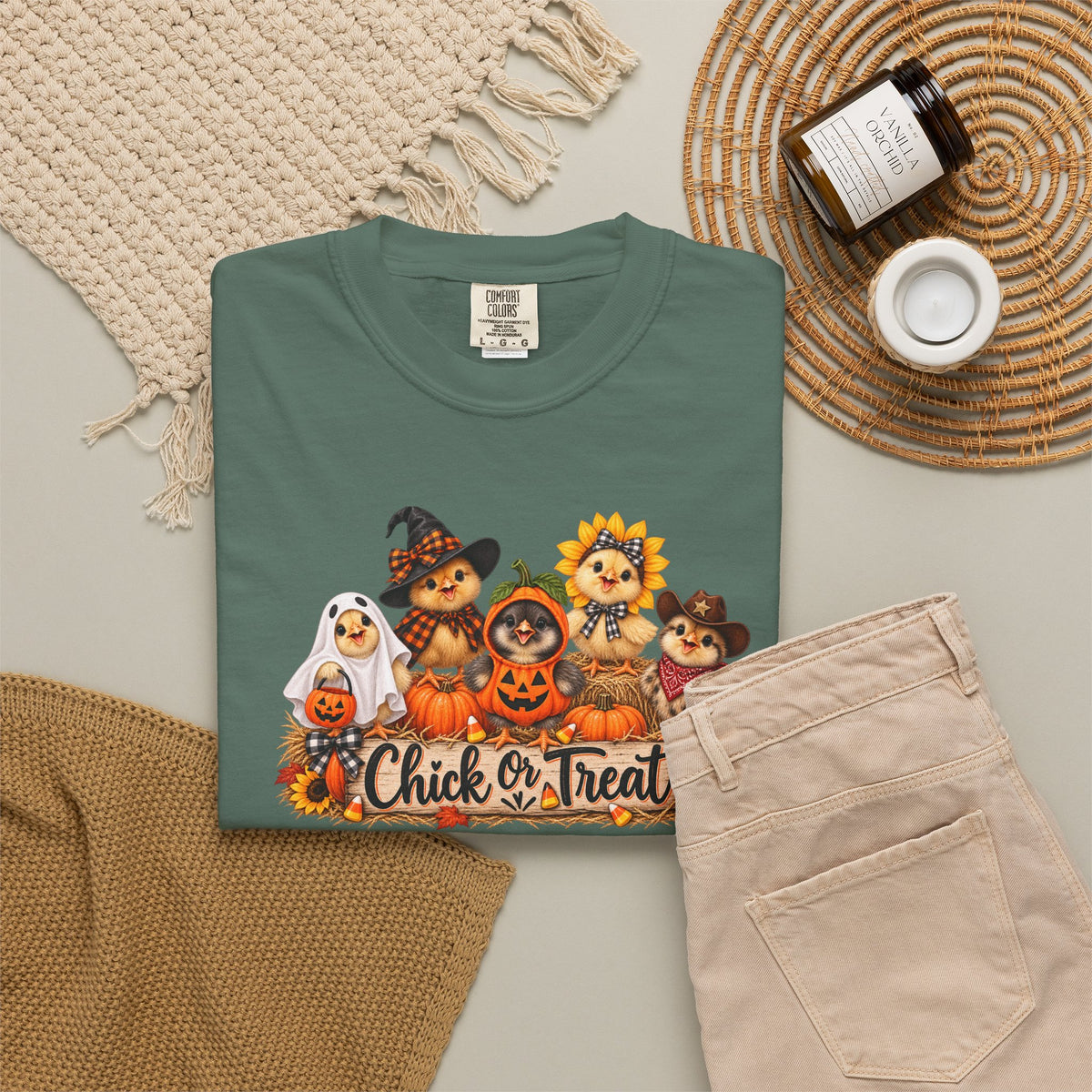 Chick or Treat Halloween Tee