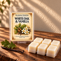 White Oak & Vanilla Soy Wax Melts – Earthy & Smooth Scent